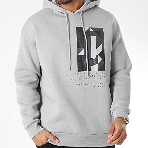 Sweat Capuche 9801 Gris