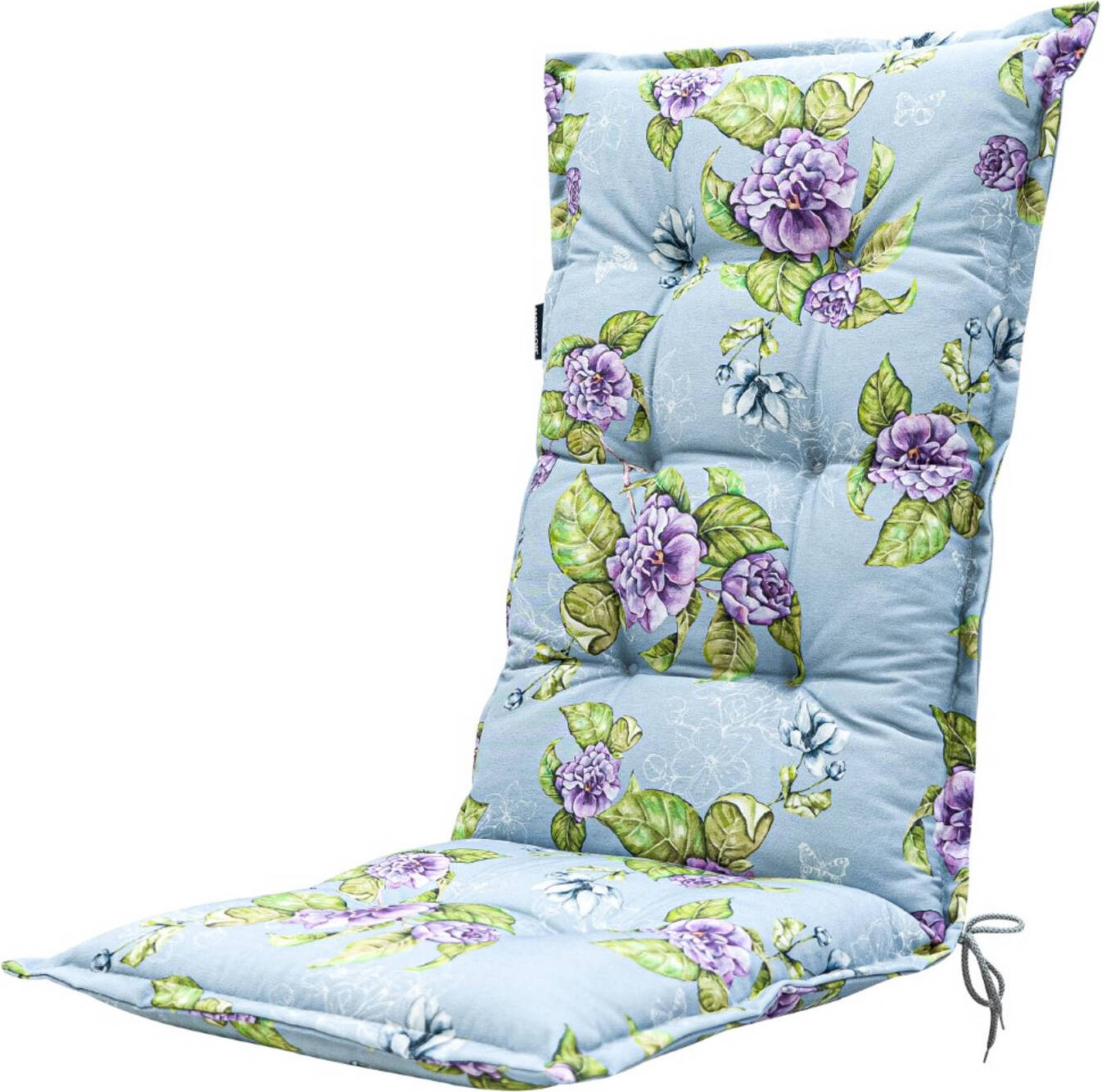Madison tuinkussen hoge rug Blossom paars 123 x 50 x 6 cm