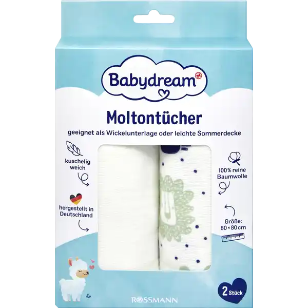 Moltontücher