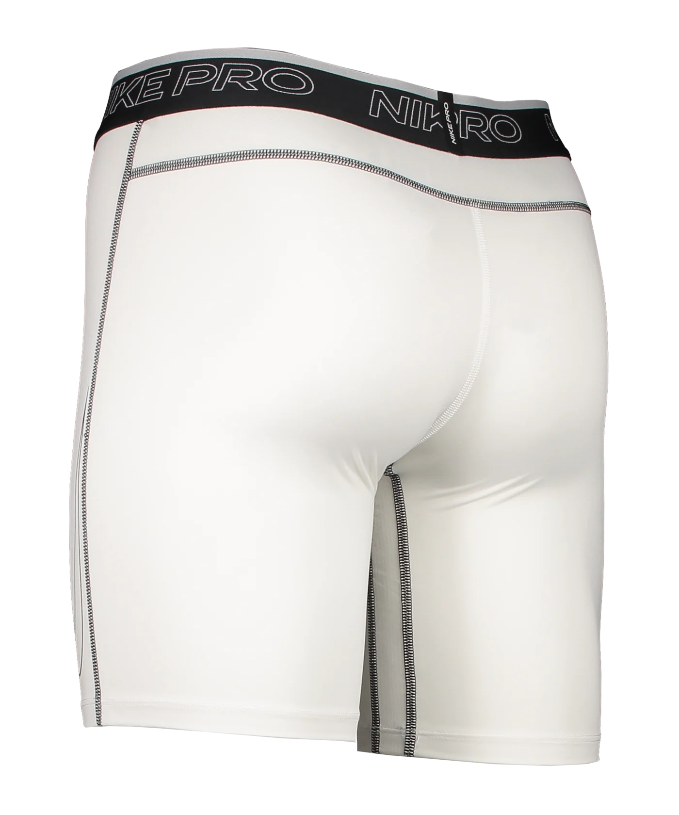 Nike Pro Short Weiss Schwarz F100