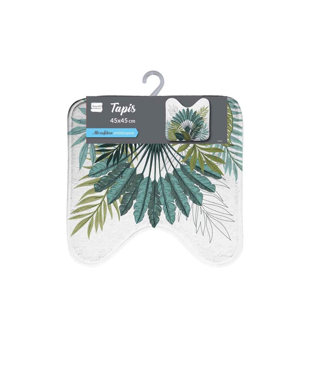 Tapis WC Imprimé Panazio 45x45cm Vert