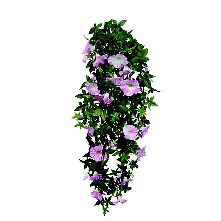 Chute de Liseron rose artificiel 80 x 20 x h.15 cm