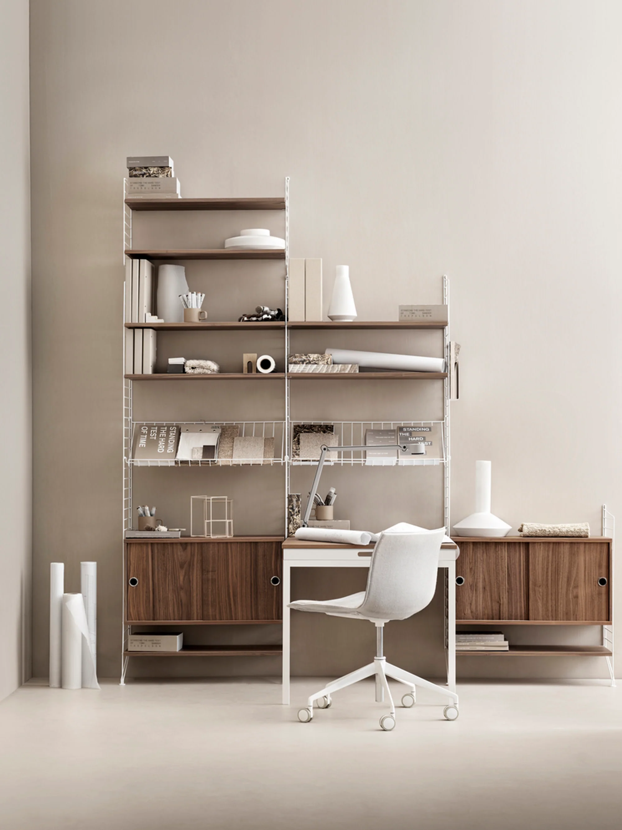 Inklapbare tafel String System