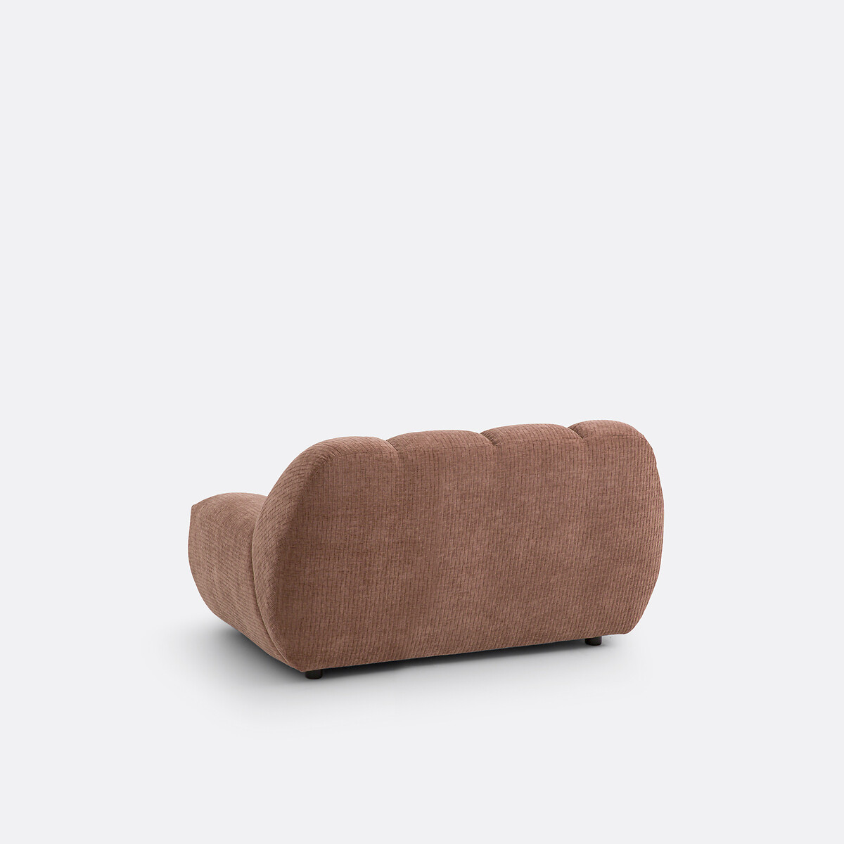 LA REDOUTE INTERIORS<br>Poltrona XL, chenille de couro sintético, Nuria