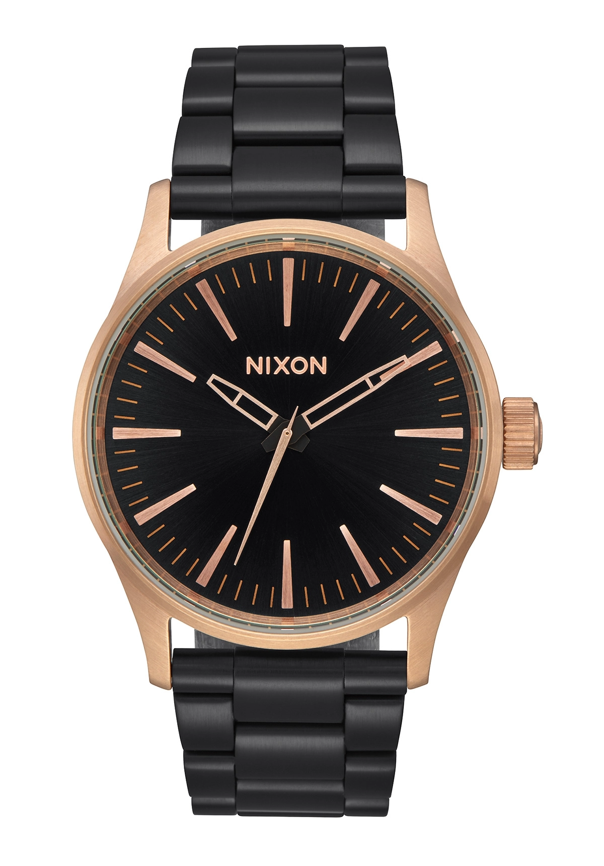 Nixon The Sentry 38 SS Black / Rose / Black A4502481