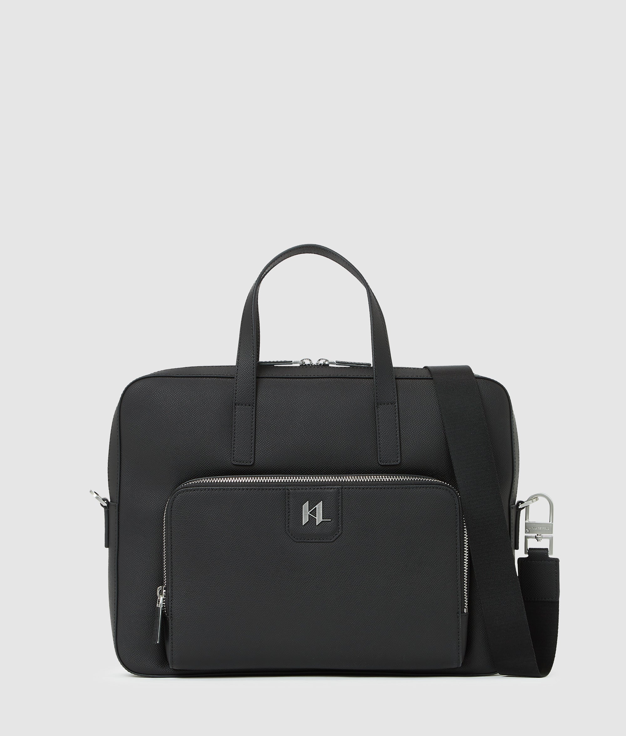 K/Monogram leren aktetas