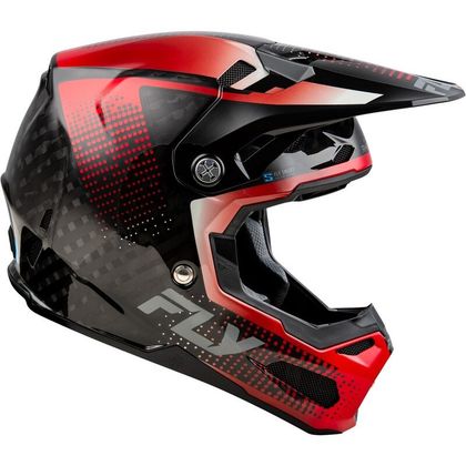 Casque cross Fly FORMULA S - PROTOCOL 2025 - Rouge