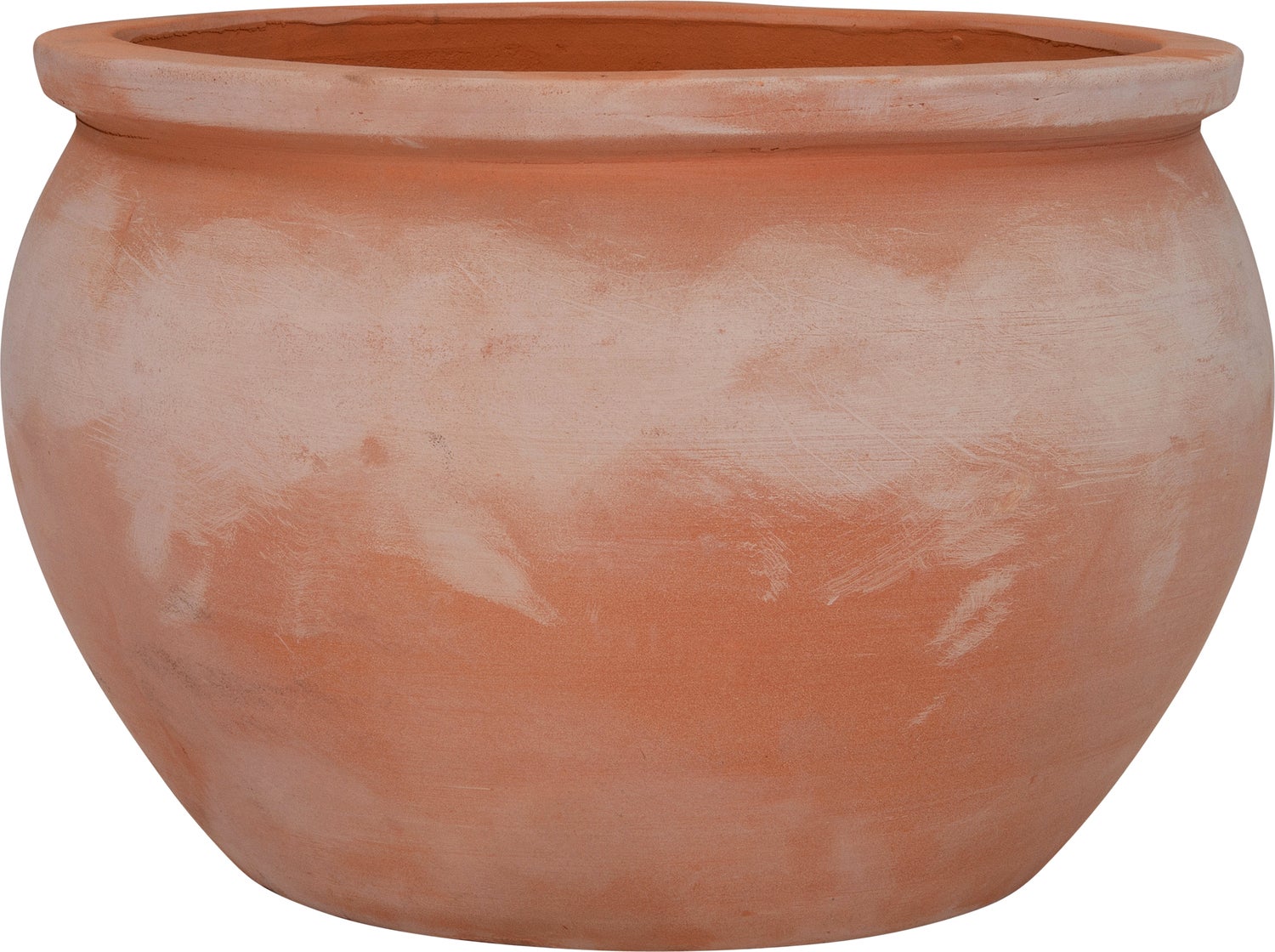 Intratuin bloempot Eunice terracotta D 50 H 29 cm