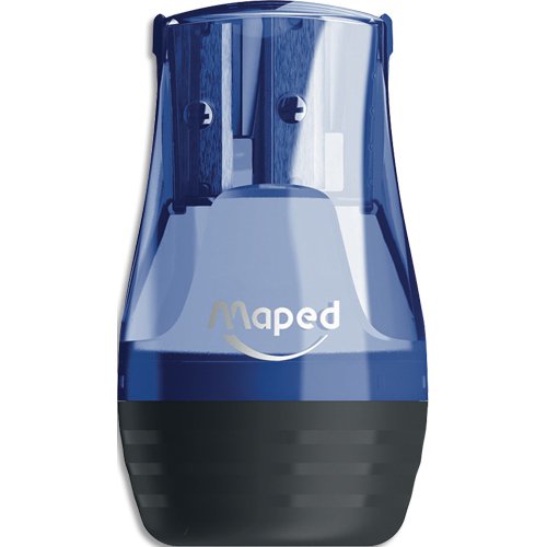Taille-crayon 2 trous TONIC Metal, bleu/noir