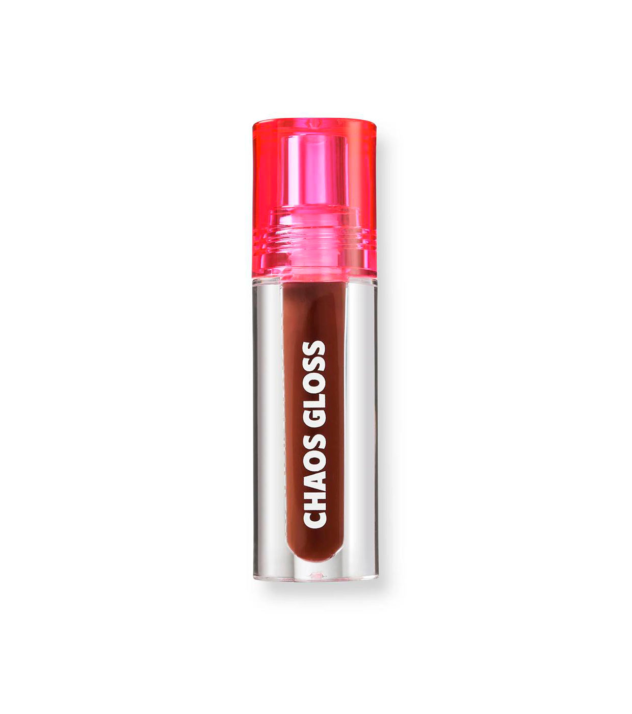 Trouble Maker - Brilho labial Chaos Gloss - Hopscotch Mahogany Nude
