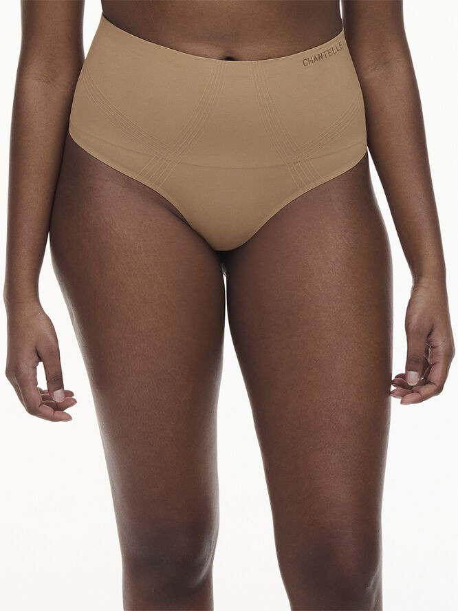 Chantelle CO SHAPEWEAR FULL BRIEF HIGH WAIST Brun