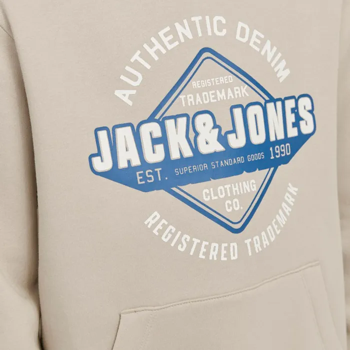 Jack & Jones Logo Hoodie Junior