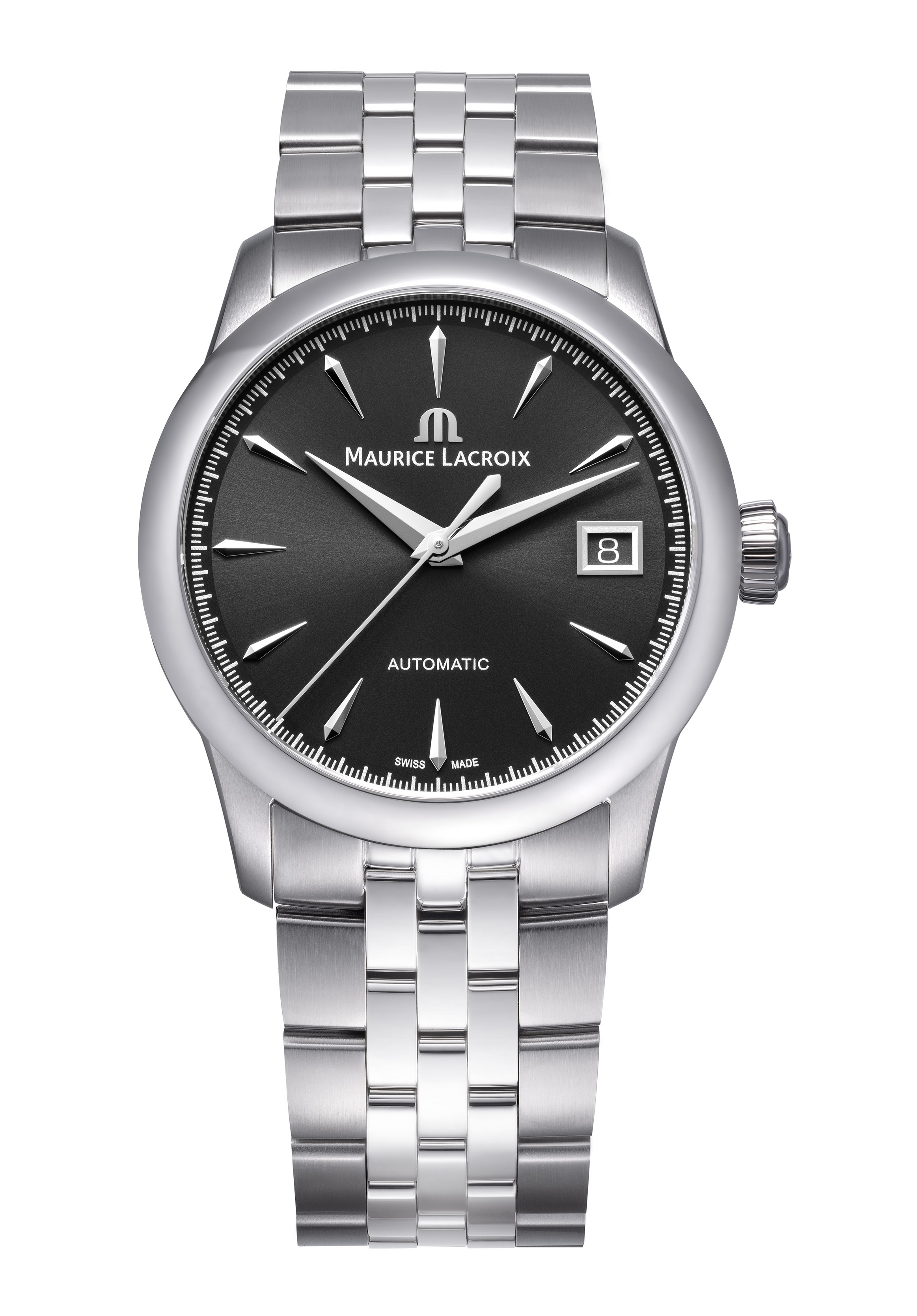 Maurice Lacroix 1975 Automatik Date 36mm Schwarz