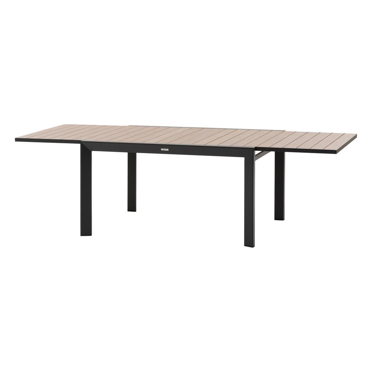 TABLE EVASION EXTENSIBLE ALUMINIUM HONEY 10 PLACES