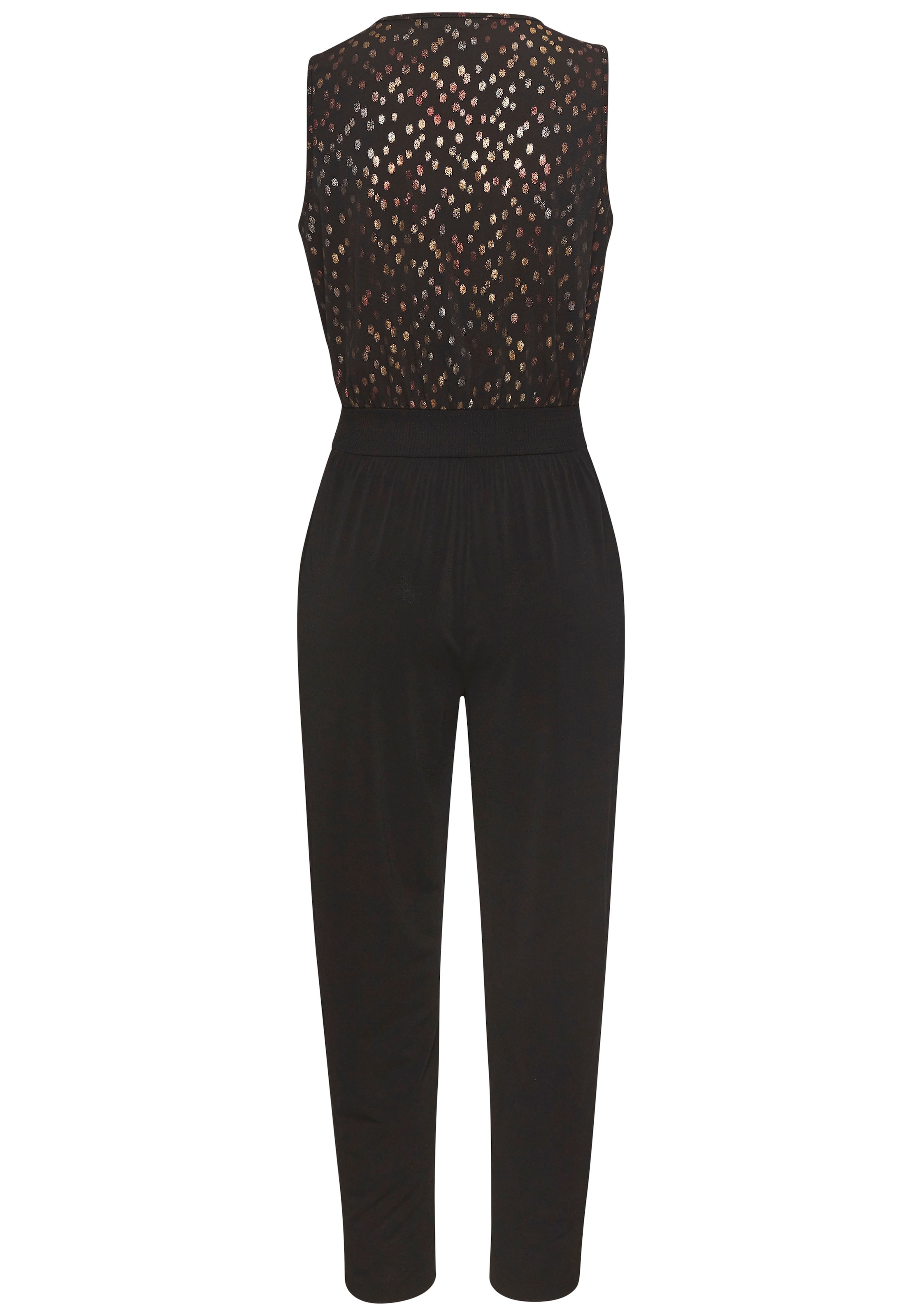 LASCANA Overall , mit bedrucktem Oberteil, eleganter Jumpsuit, Business-Look, festlich