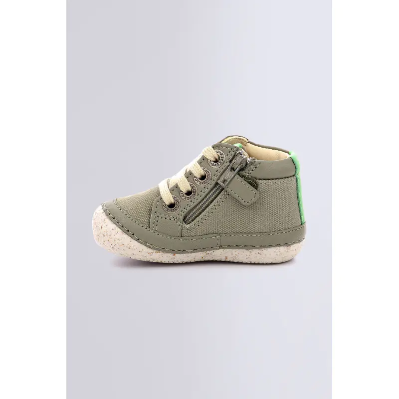 SONISTREET KAKI VERT BOTTILLONS Textile Garçon