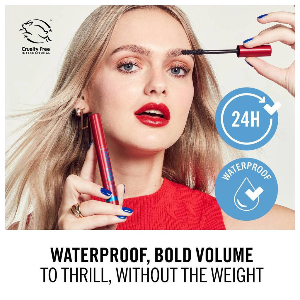 Niet prettigVolume Thrill Seeker waterproof mascara - Black
