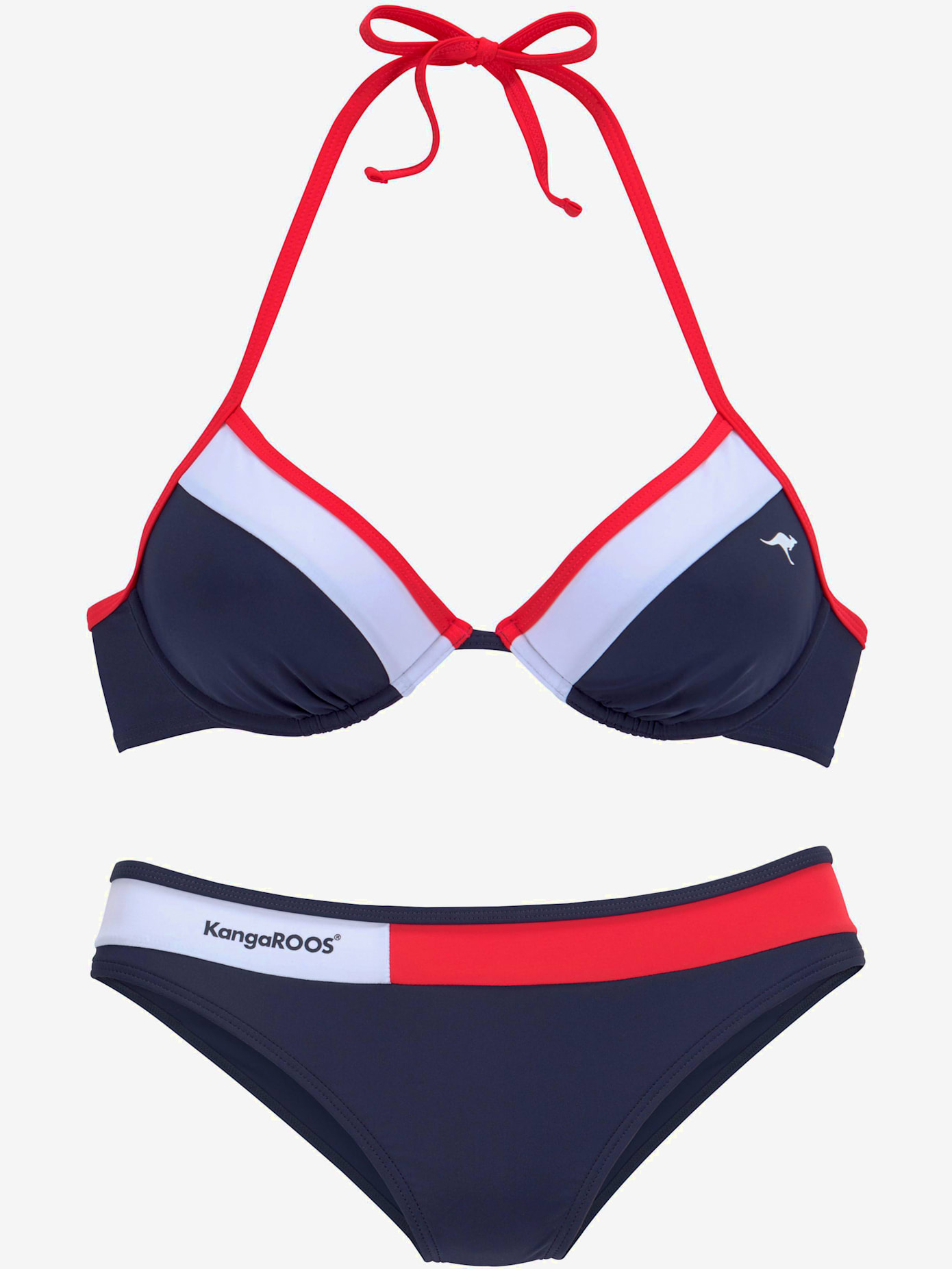 Maillot de bain à armatures design sportif