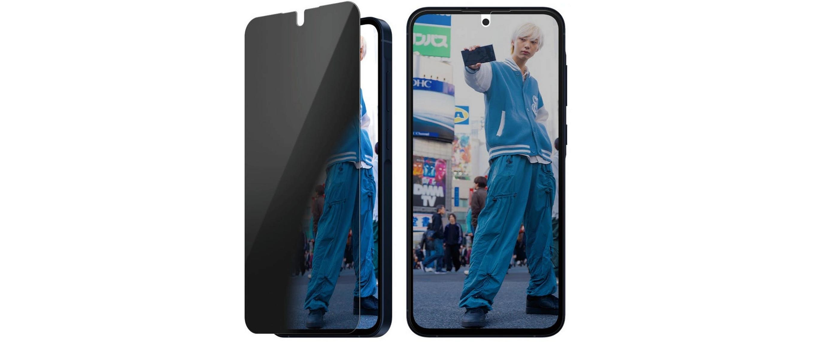 Displayschutz Privacy Ultra-Wide Fit Galaxy A56Display-Schutzfolie für das Samsung Galaxy A56 5G