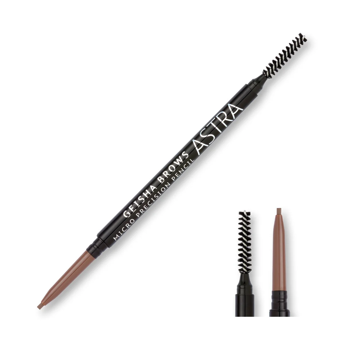Crayon à sourcils avec goupillon Geisha Brows 1ml
