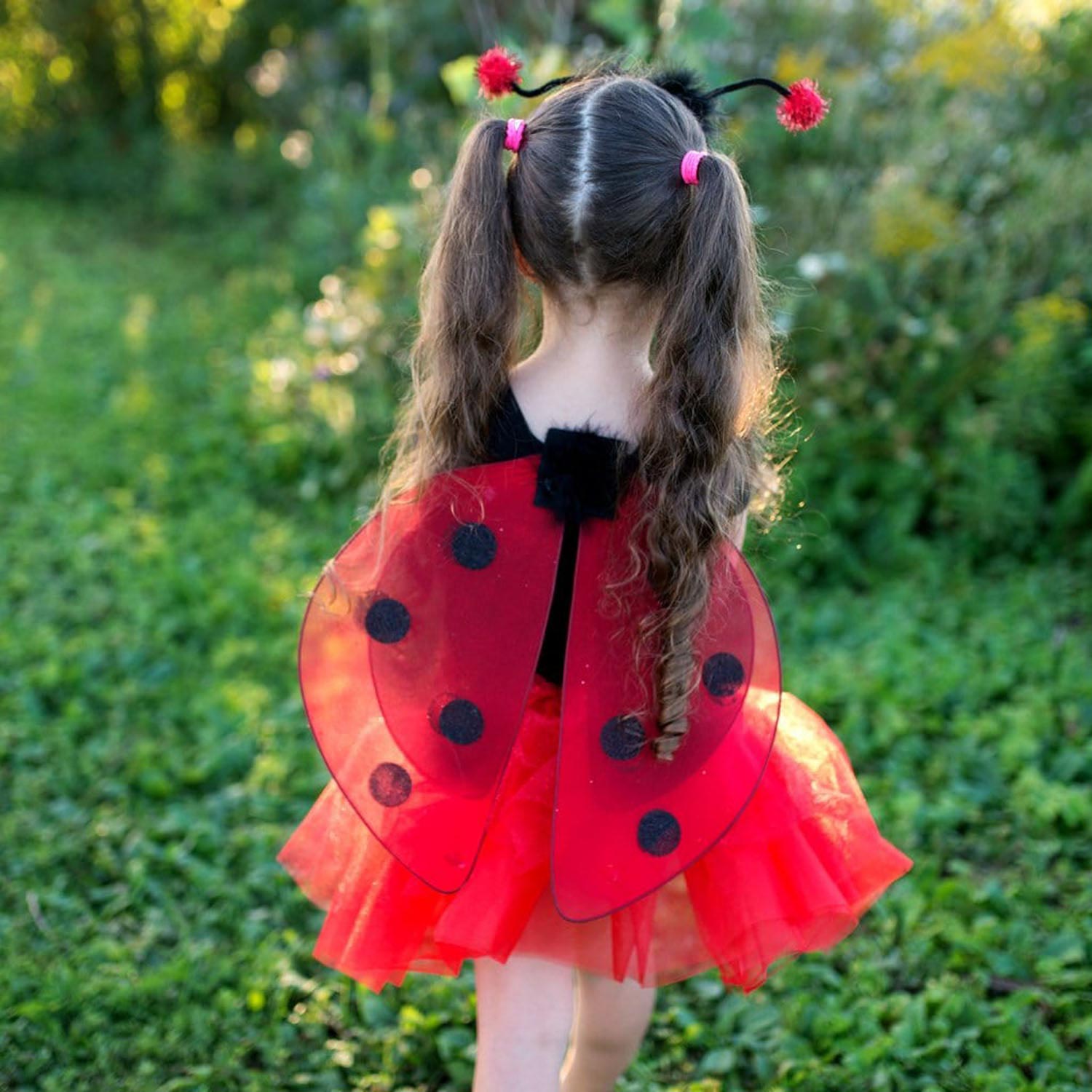 Verkleedset Lieveheersbeestje Glitter, 4-6 jaar