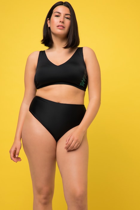 Bikini-Slip, SWIM Print, High Waist