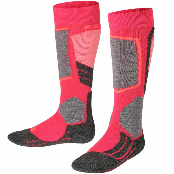 Chaussette de ski FALKE SK2 KIDS ROSE