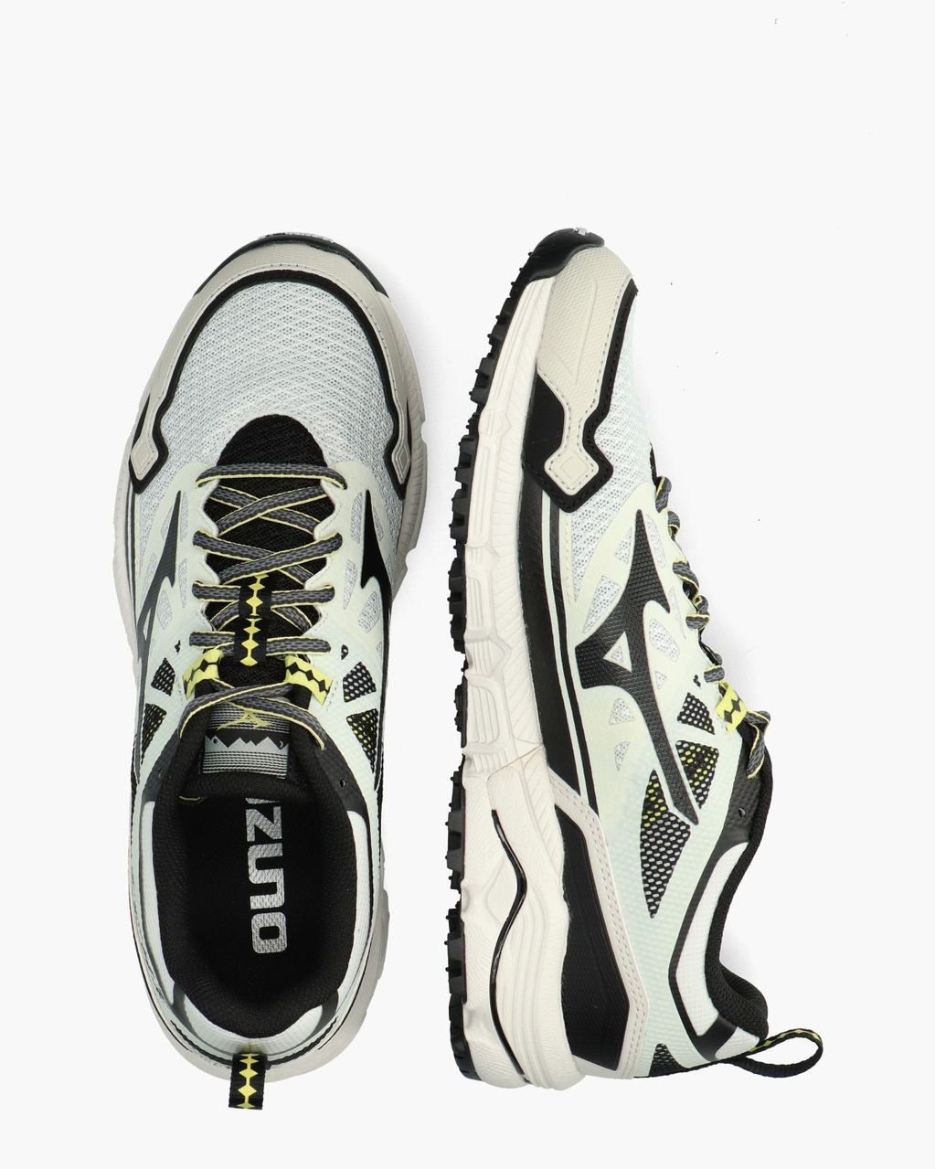 Mizuno Wave Daichi LS Off-White/Zwart Herensneakers