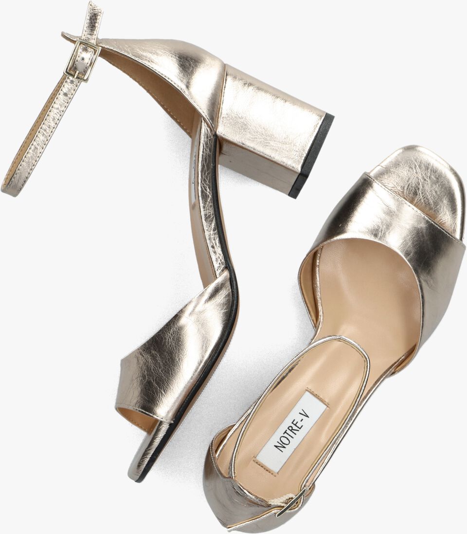 NOTRE-V gouden notre-v sandalen 16054
