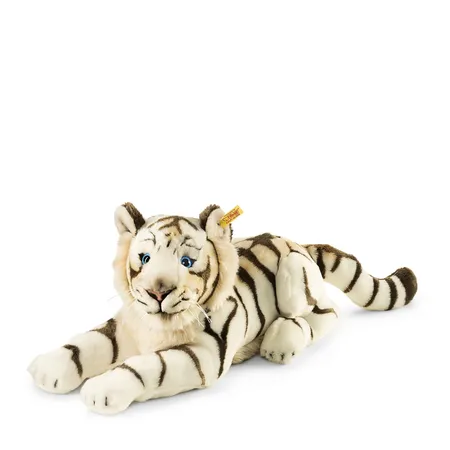 Steiff Bharat, der weiße Tiger liegend, 43 cm