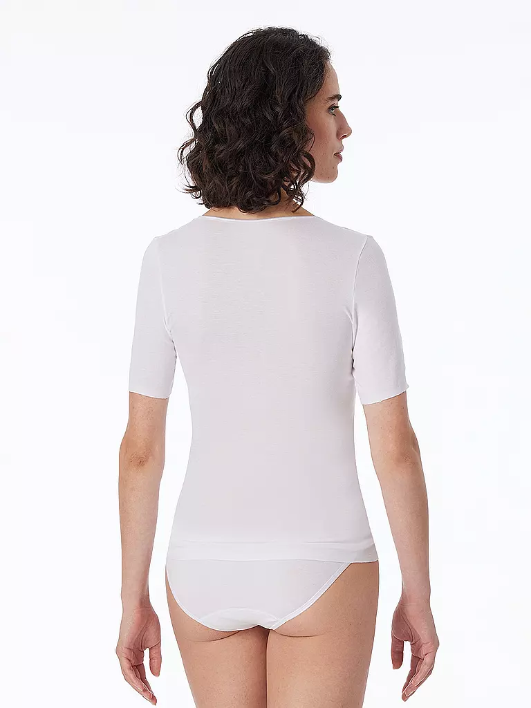 SCHIESSER T-Shirt weiss
