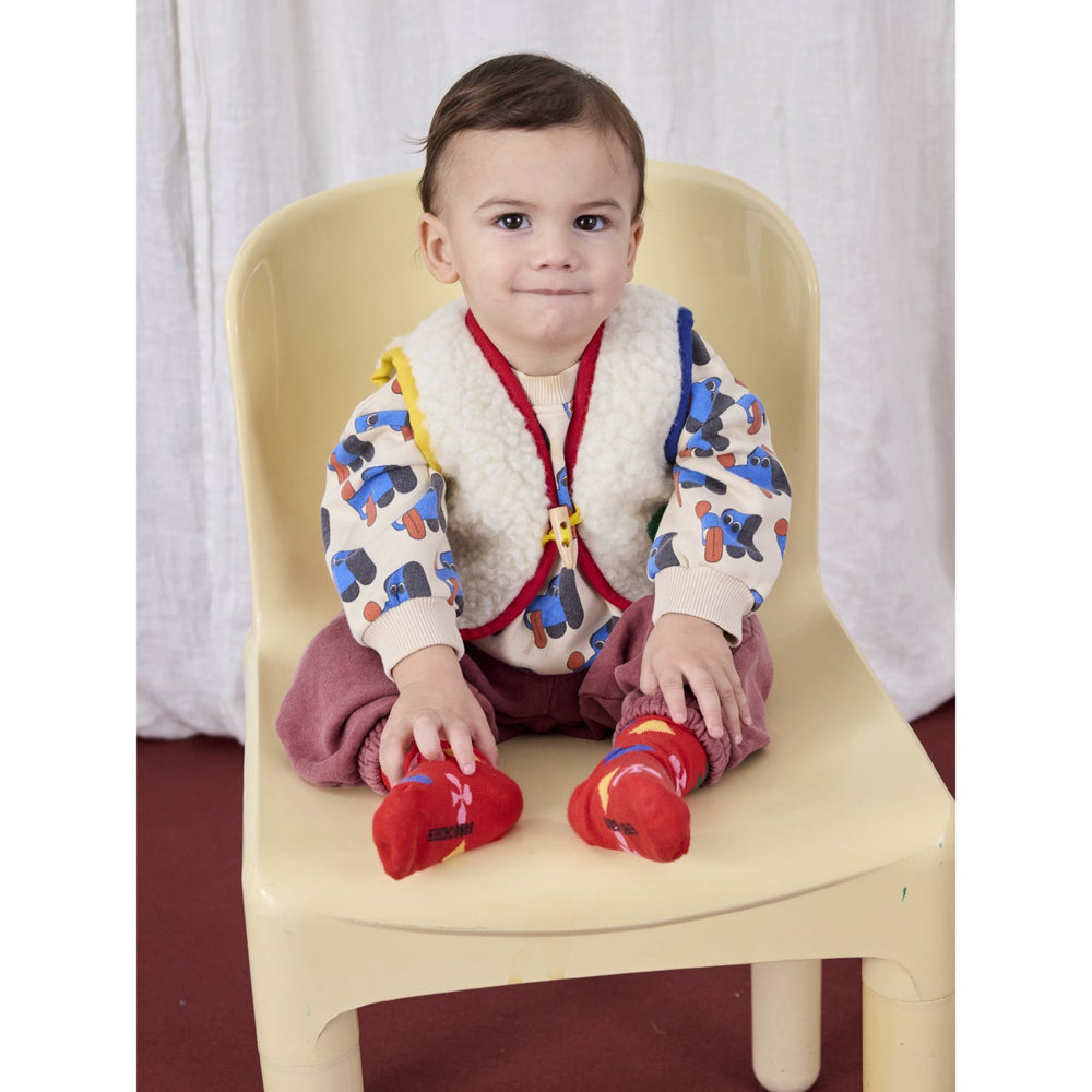 Køb Bobo Choses Offwhite Doggy Mate All Over Sweatshirt