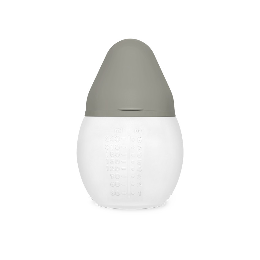 Biberon silicone Kaki 240 ml