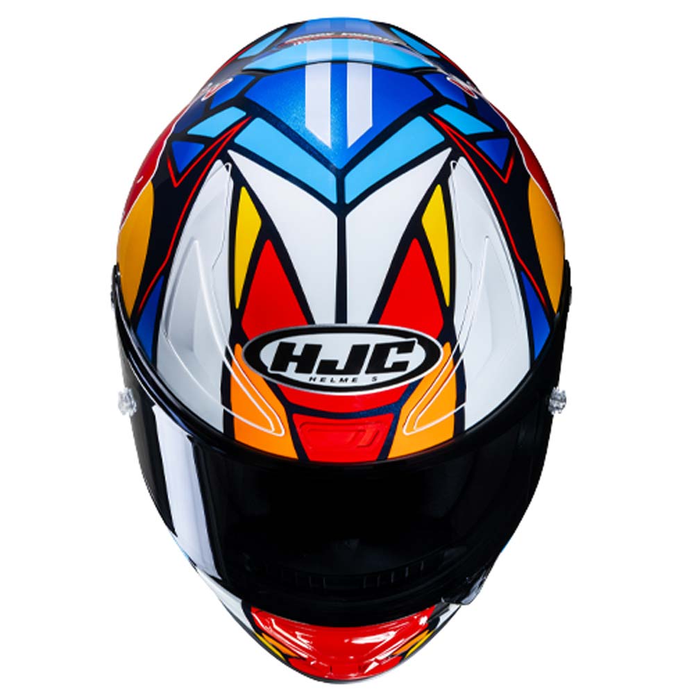 HJC - Casque RPHA 1 Red Bull Misano GP MC21 / Bleu / Blanc / Rouge / Orange