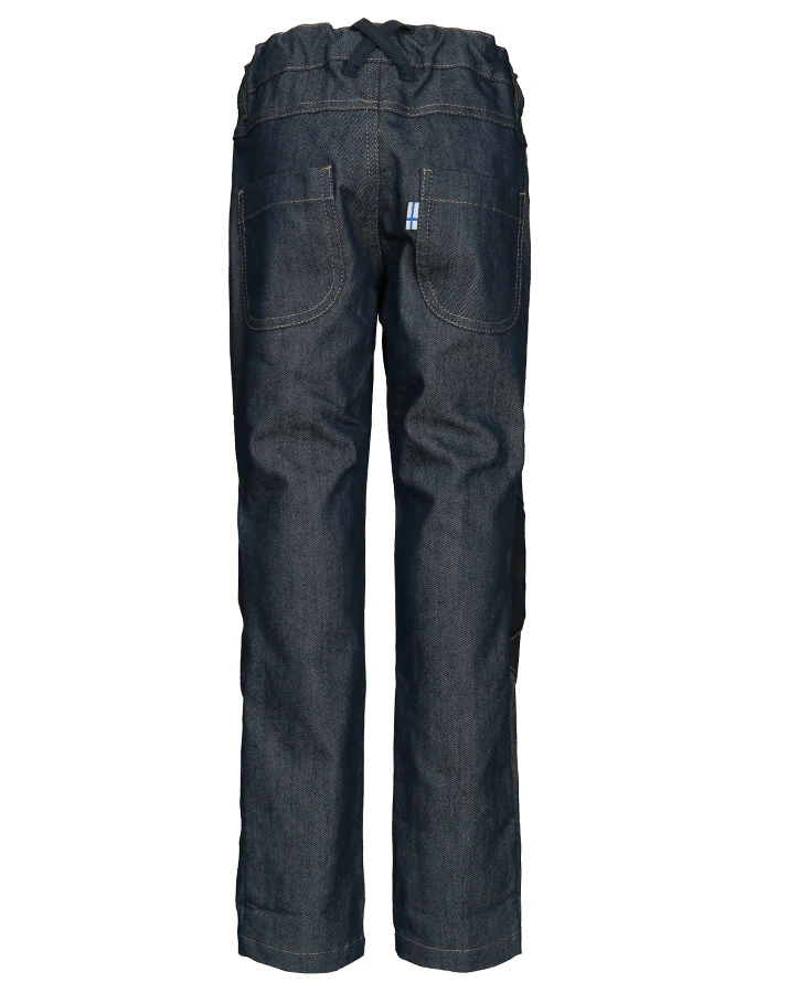 Jeanshose KUUSI verstärktem Knie in jeans/navy