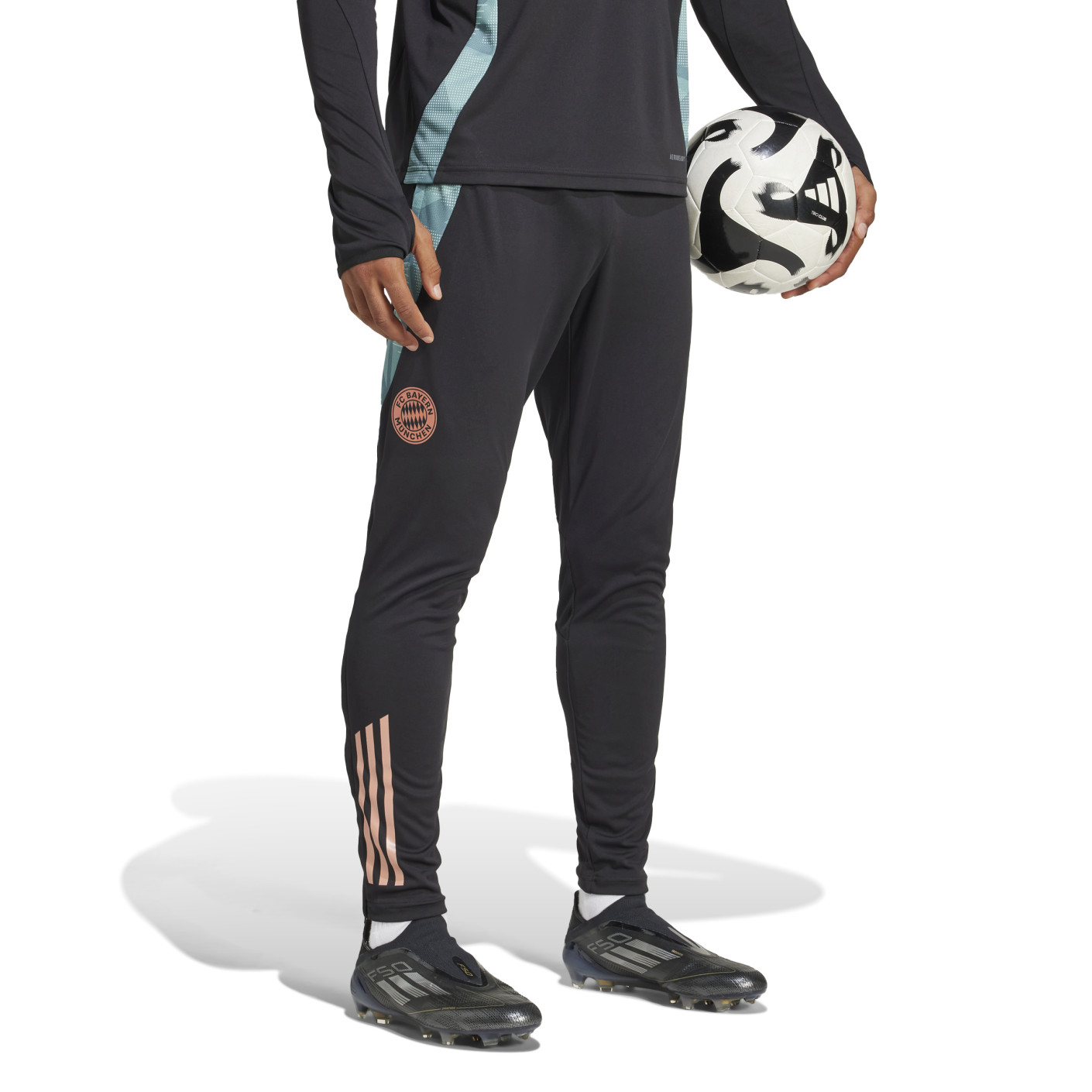 Adidas Bayern München Trainingsbroek 2024-2025 Zwart Groen Brons