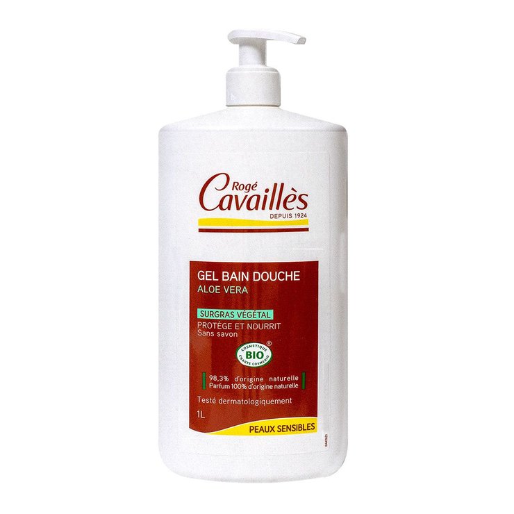 Gel bain douche aloe vera bio 1000ml