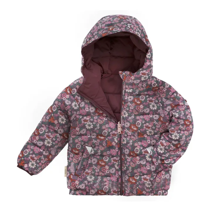 Töastie Doudoune Réversible Recyclée | Rouge cerise