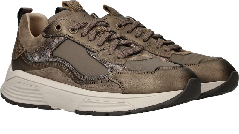 Xsensible Milau Stretchwalker Sneakers Groen Dames