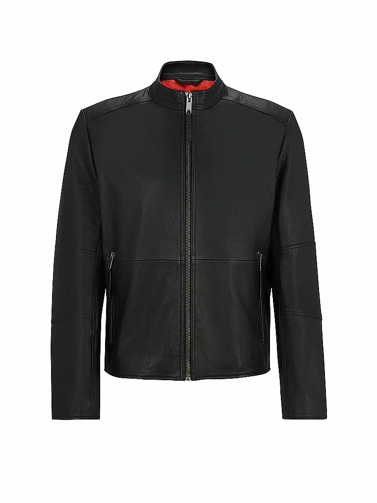 HUGO Lederjacke LOKIS schwarz