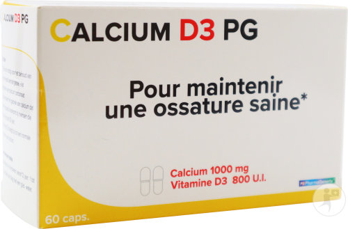 Pg Pharmagenerix Calcium D3 Pg 60 Gélules