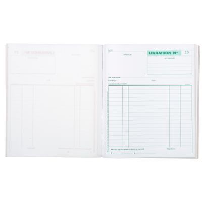 Exacompta - Manifold Carnet de livraisons - 50 dupli - 18 x 21 cm