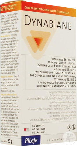 PiLeJe Dynabiane Gélules 60x592mg