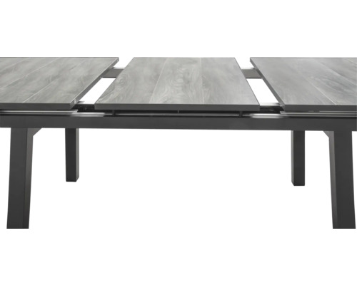 Bellavista Sydney eettafel, 90 x 77 cm, aluminium/keramische tegels, grijs