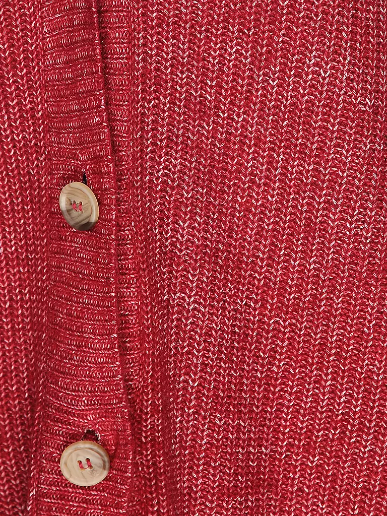 S.OLIVER Strickjacke rot
