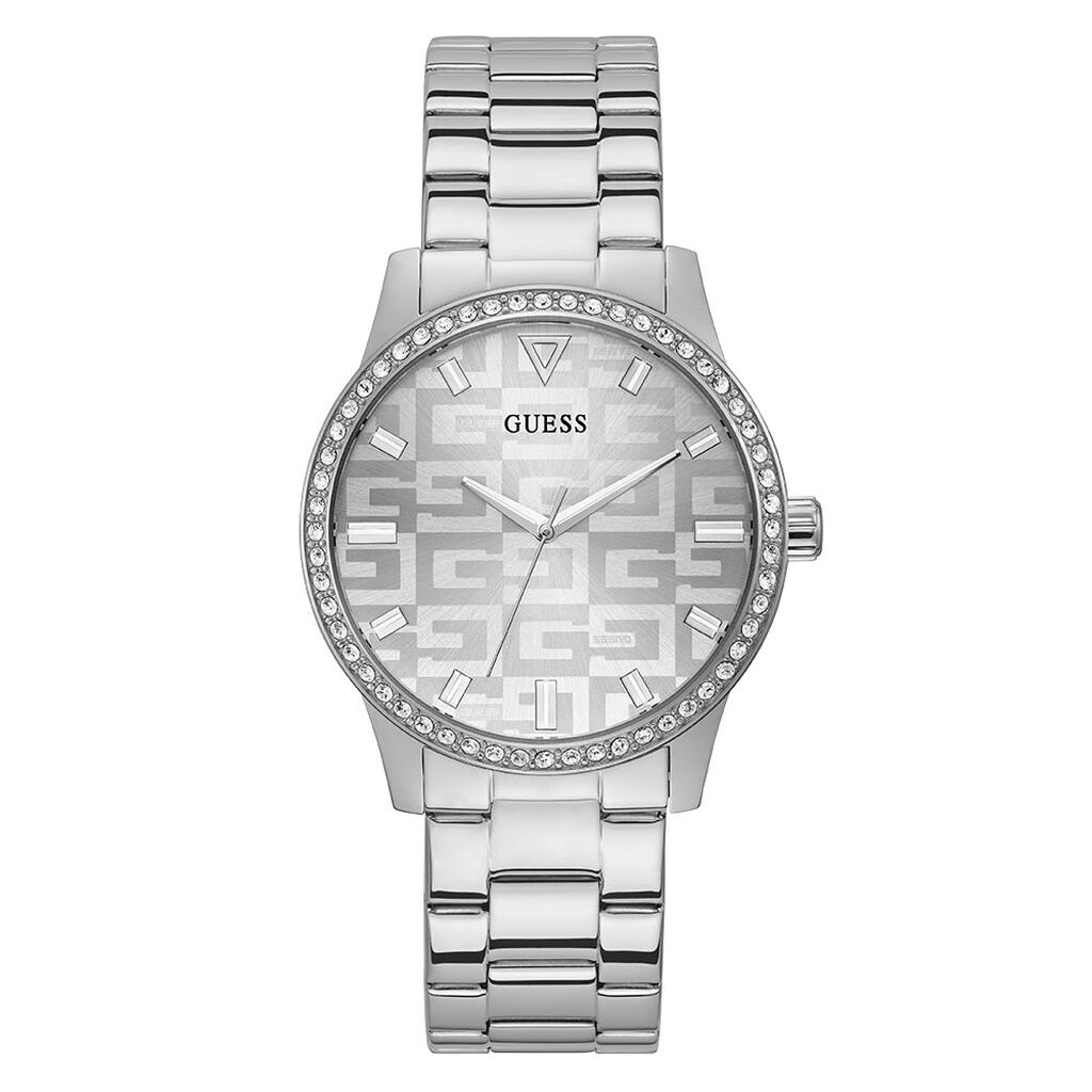 Montre Guess G Check Acier Argent