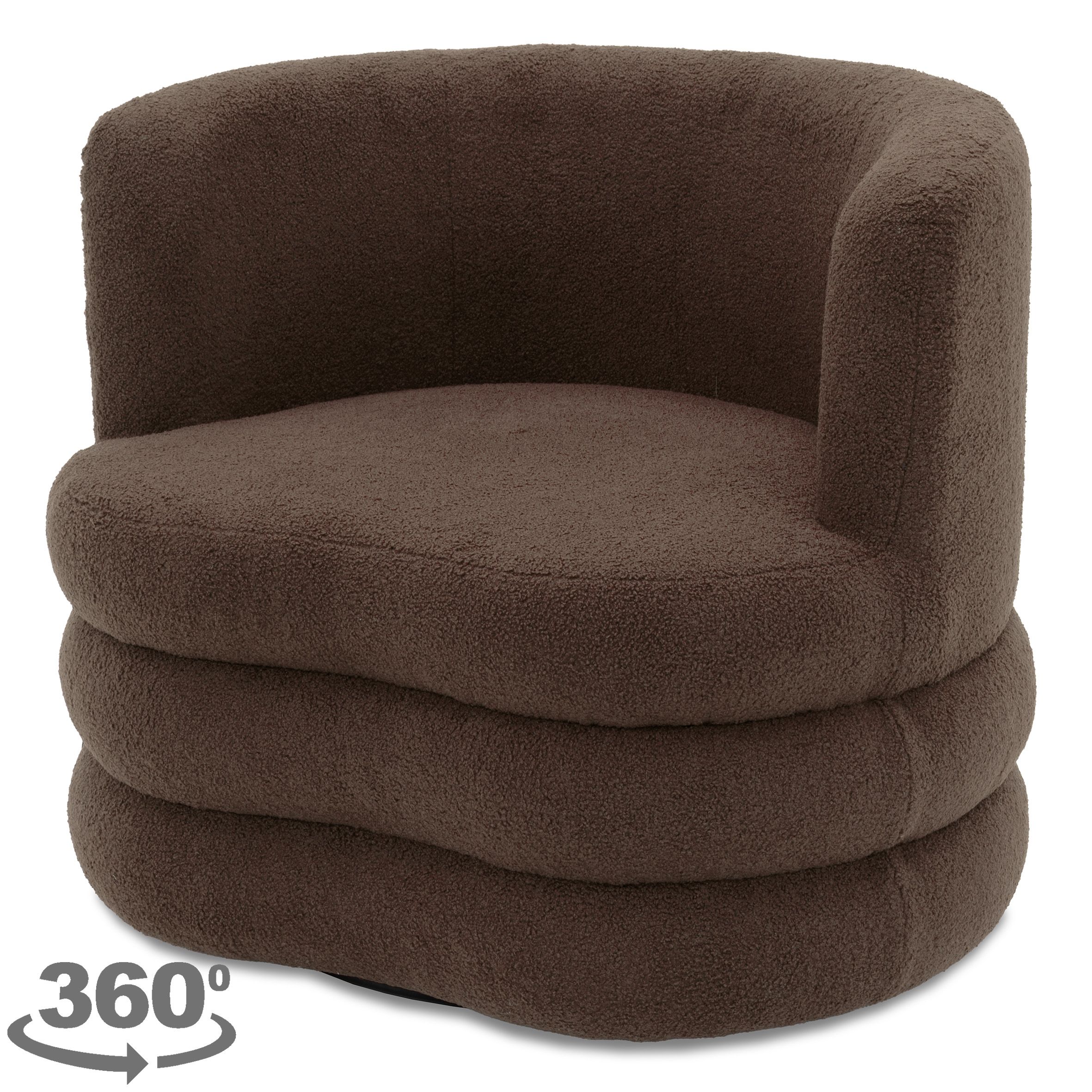 Draaifauteuil Magali B92 x D80 x H77 cm