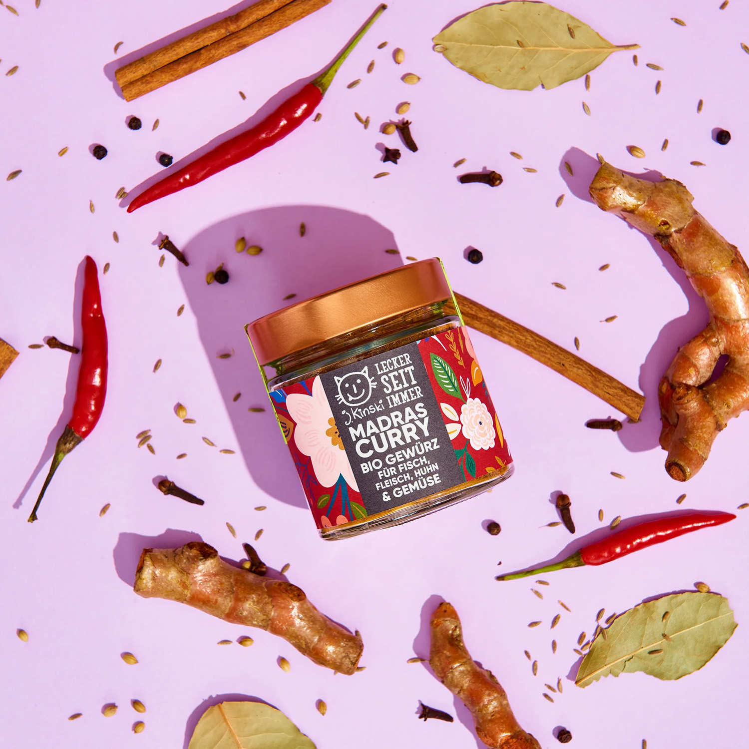 Curry Madras bio