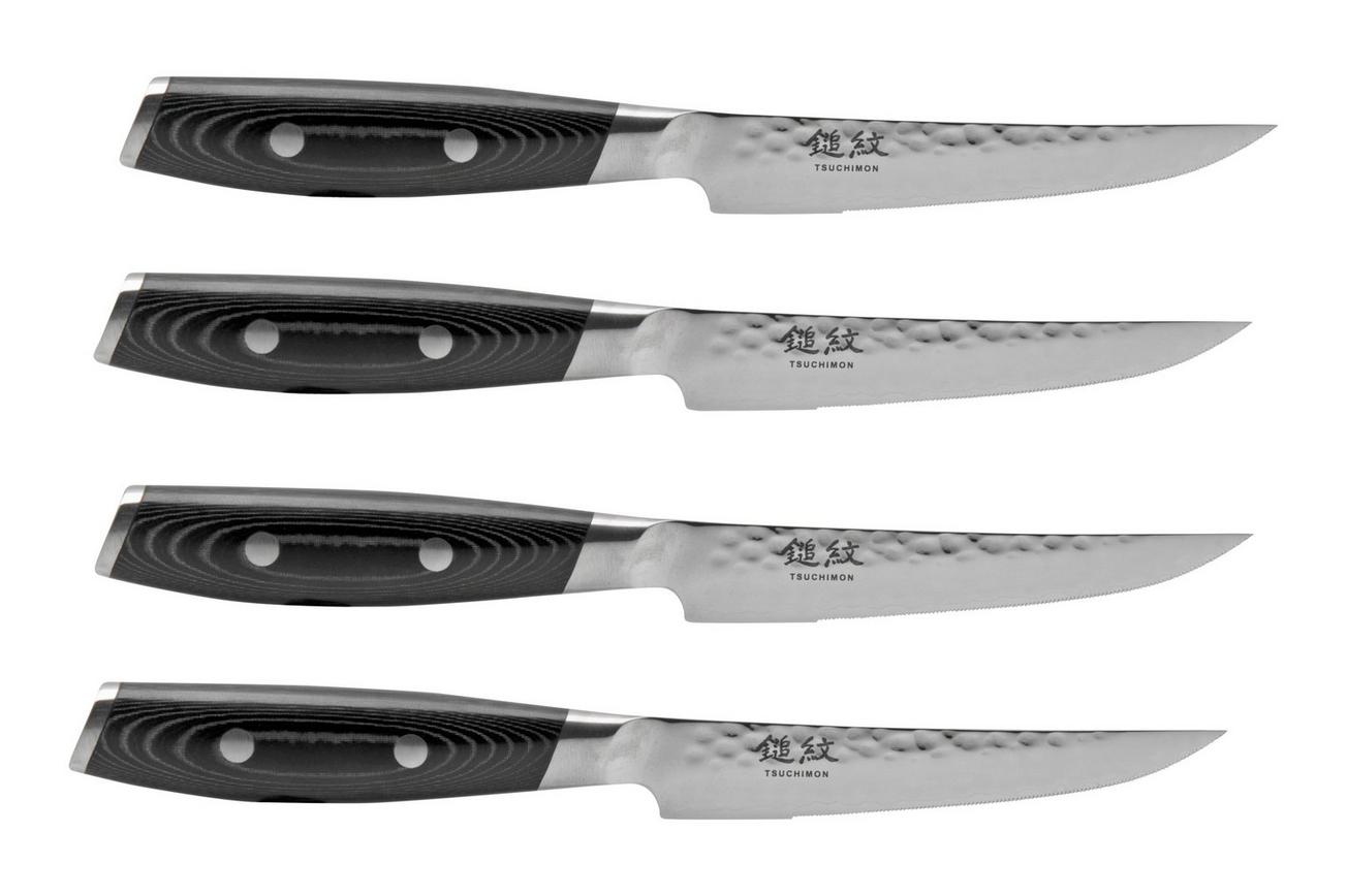 Yaxell Tsuchimon 36744, 4-delige steakmessenset