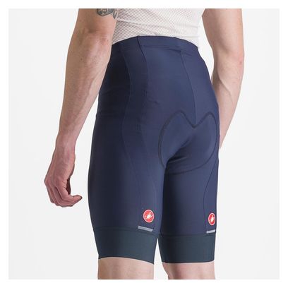 Cuissard Court Castelli Sans Bretelles Entrata 2 Bleu
